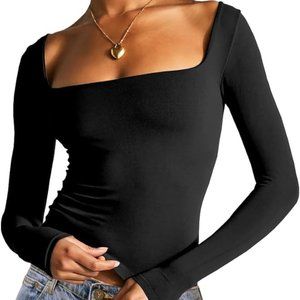 Dwnval Long Sleeve Crop Top